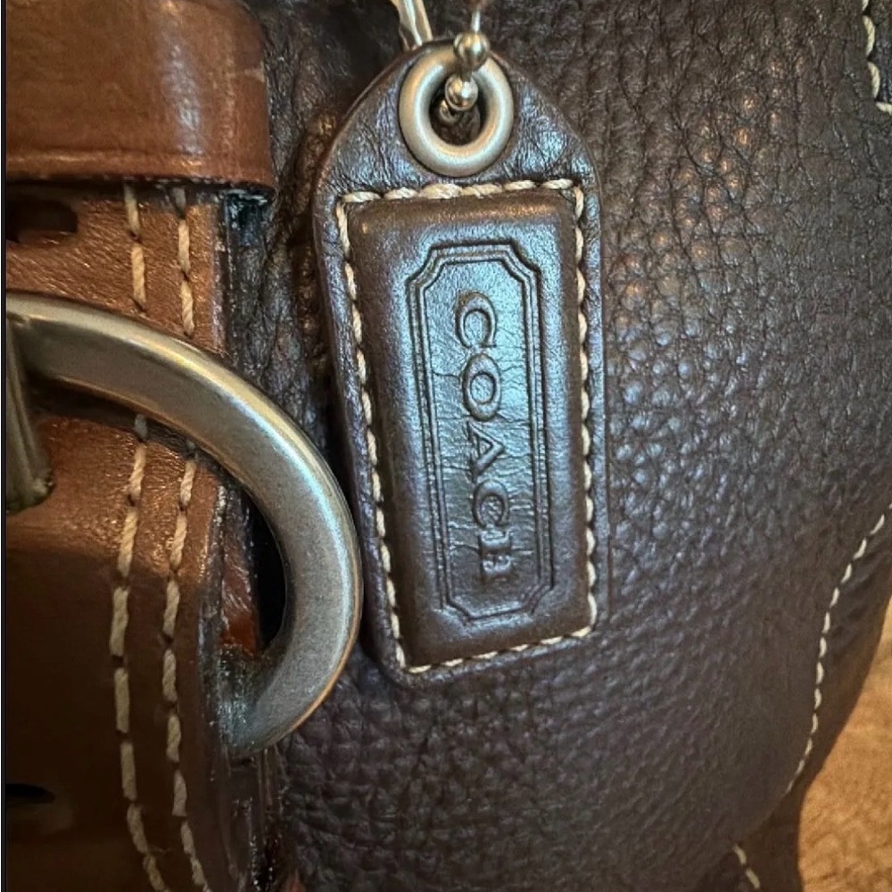 Coach Vintage Brown Leather Satchel - Picture 2 of 6